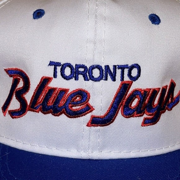 Vintage NEW Toronto Blue Jays Sports Specialties Script Snapback Hat Twill MLB - Picture 2 of 8